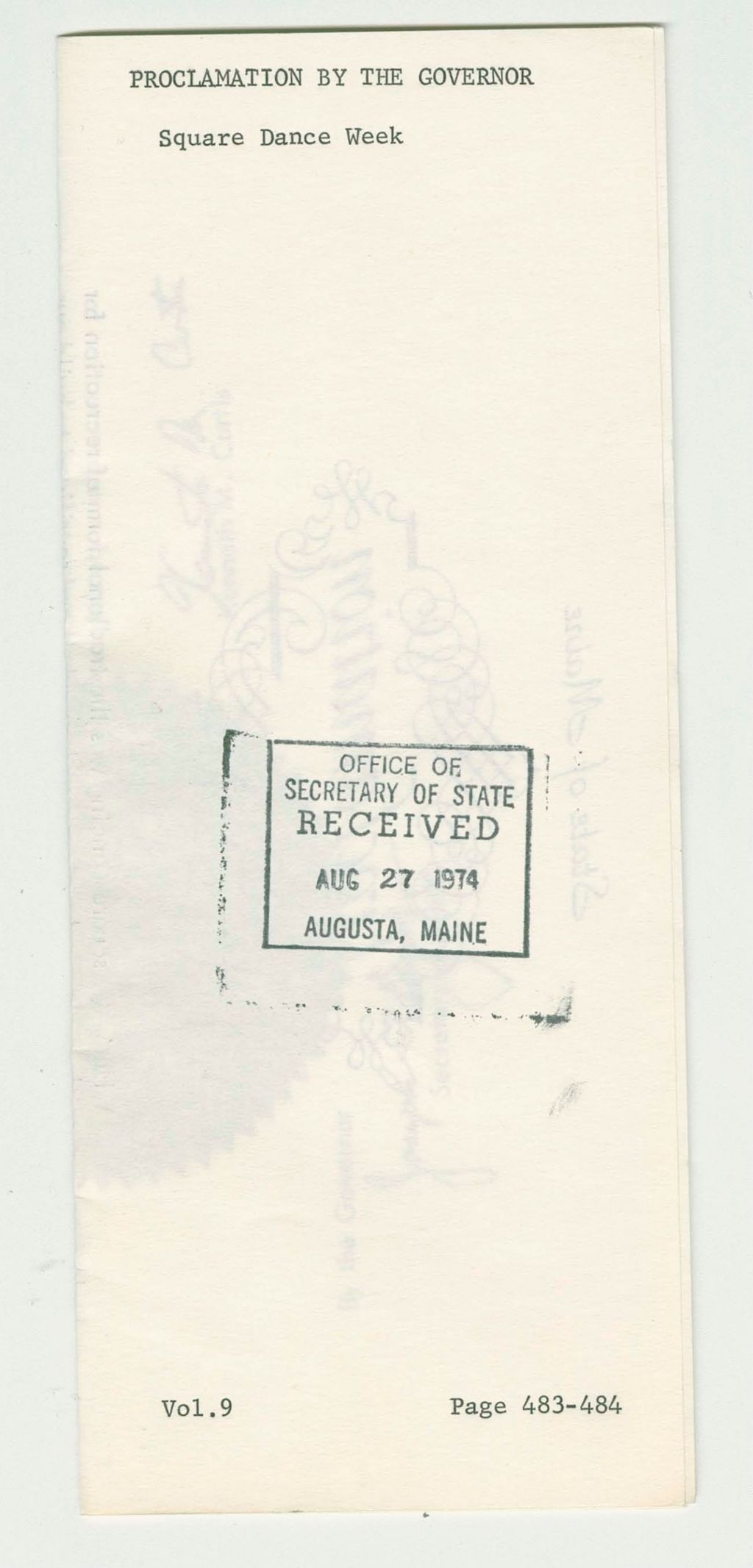 Miniature of Square Dance Week