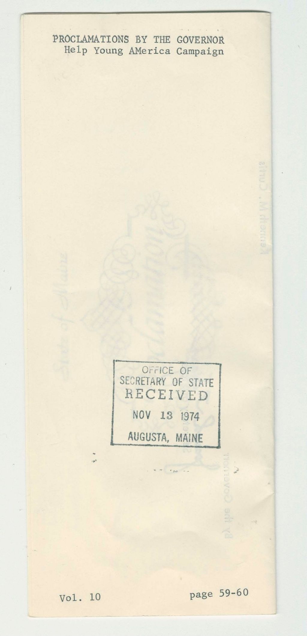 Miniature of Help Young America Campaign