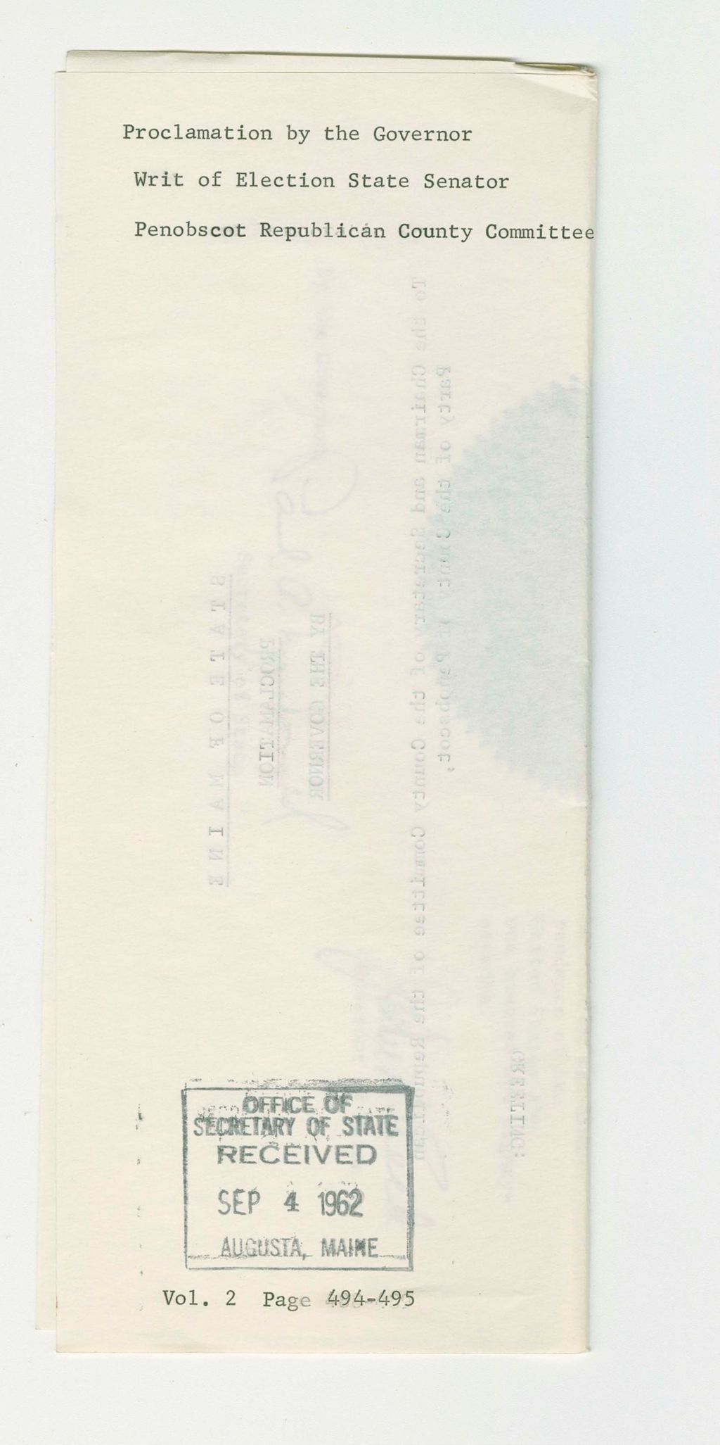 Miniature of Penobscot Republican County Committee