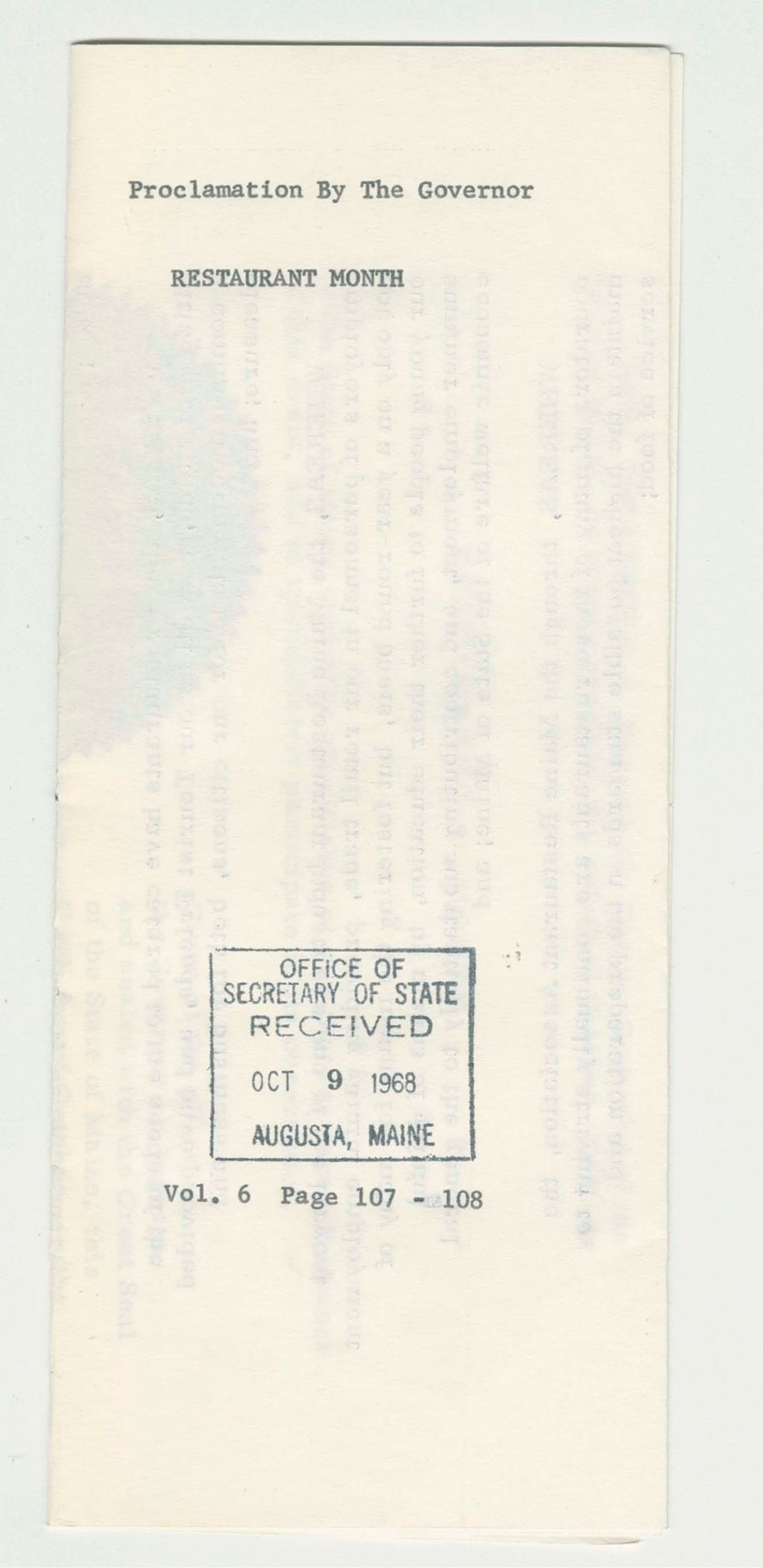 Miniature of Restaurant Month