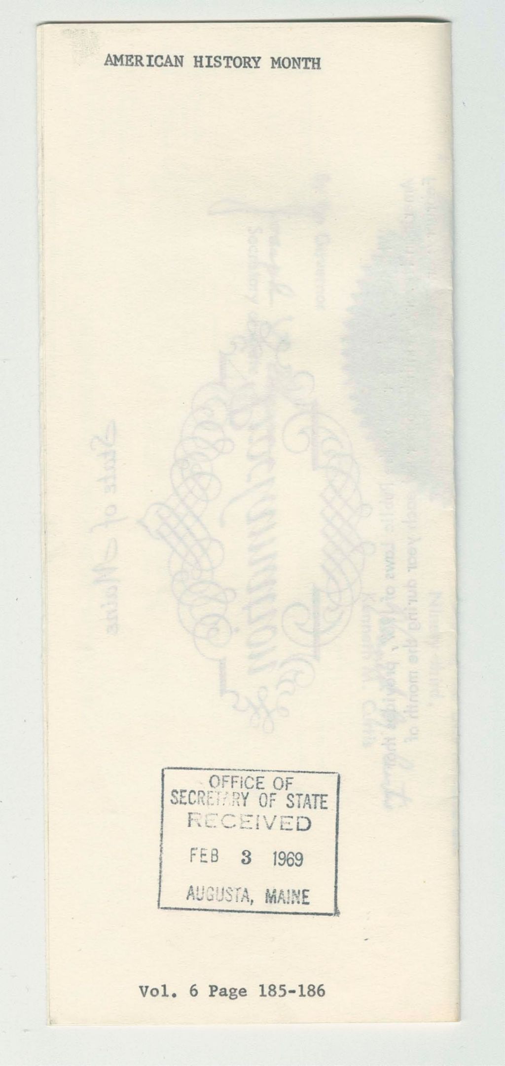 Miniature of American History Month