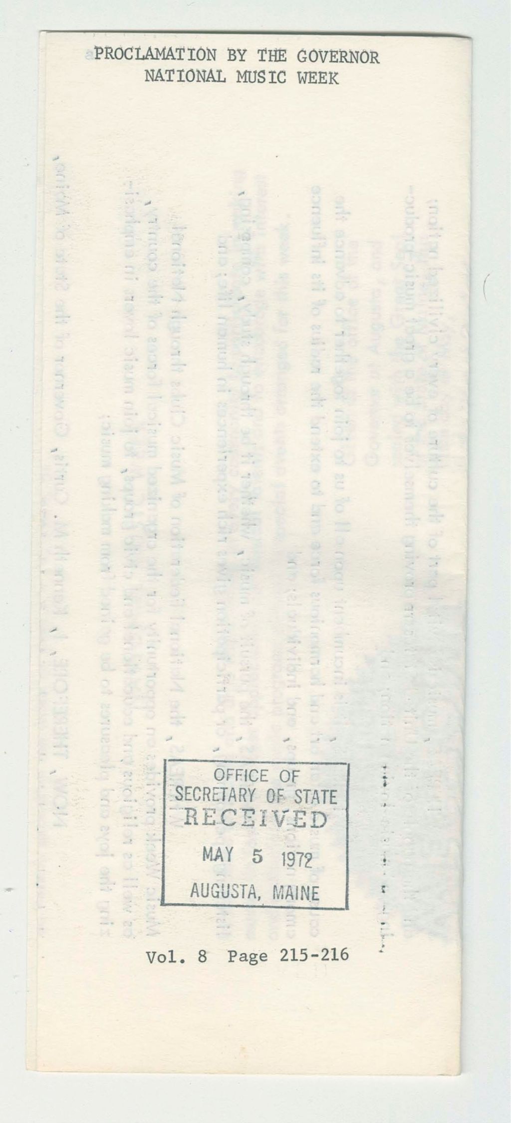 Miniature of National Music Week