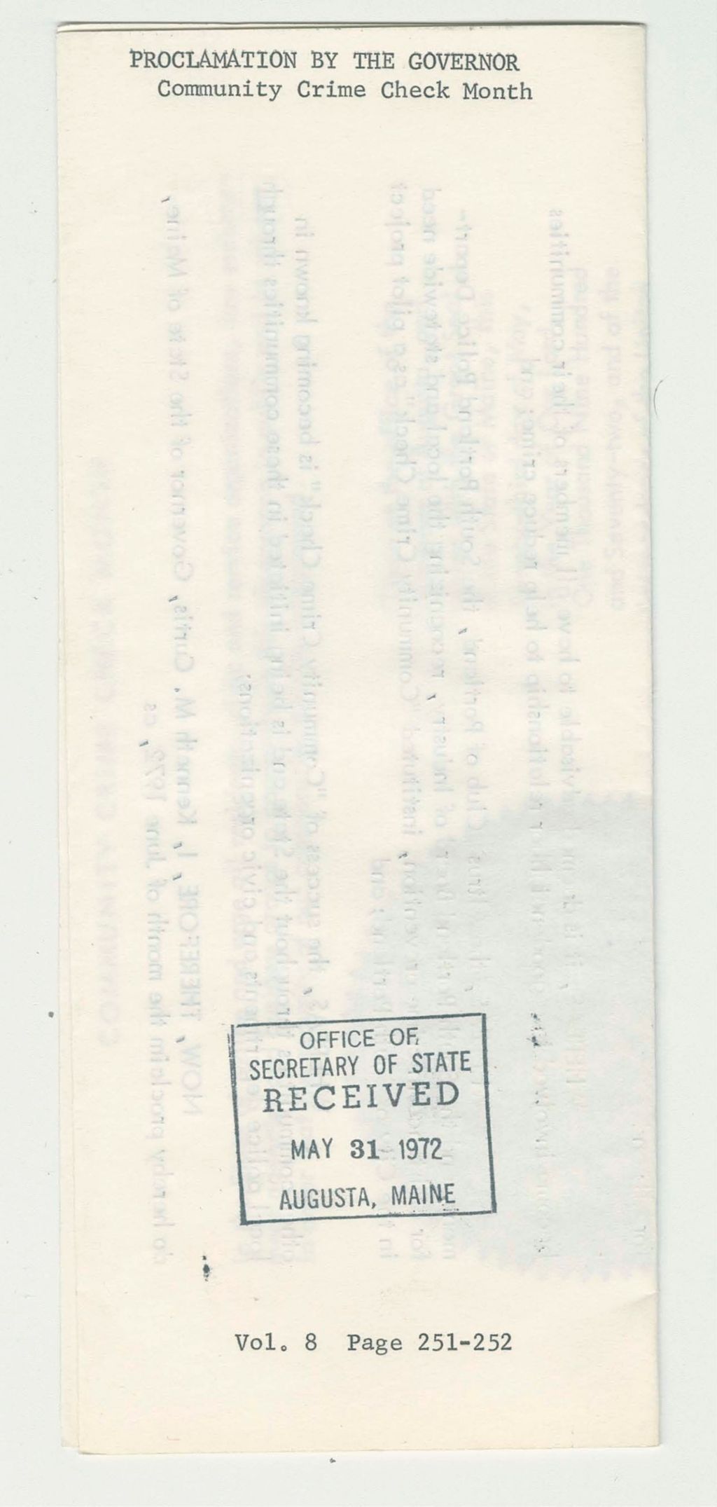 Miniature of Community Crime Check Month