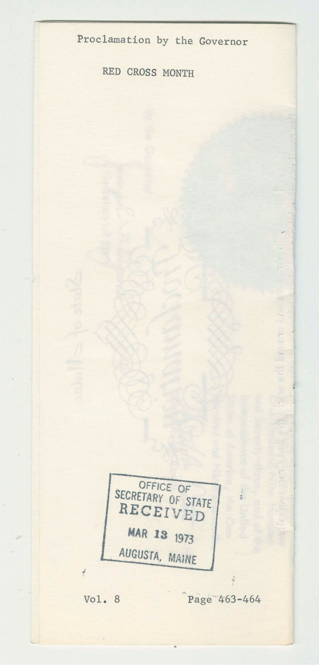 Miniature of Red Cross Month