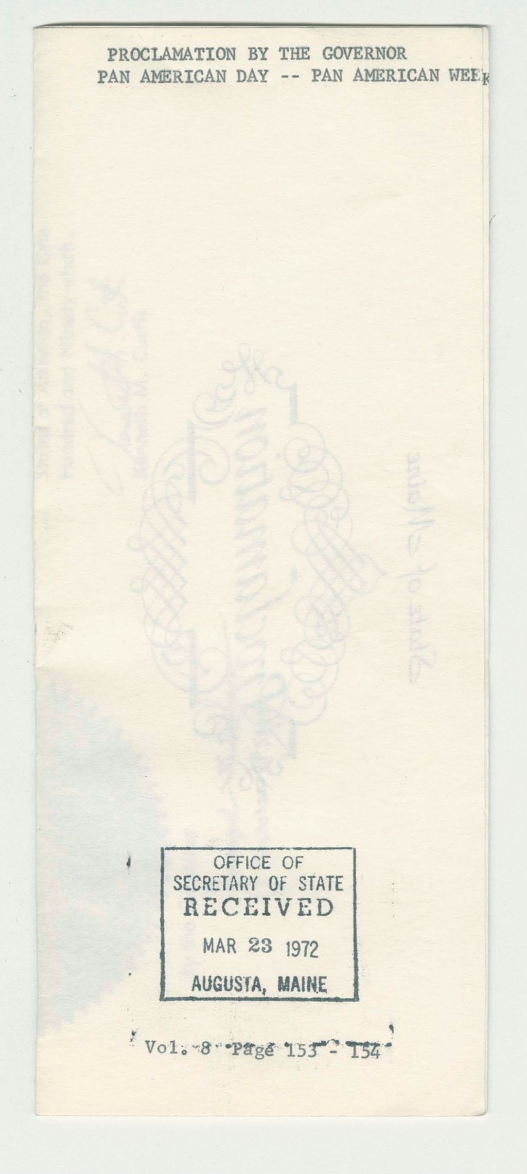 Miniature of Pan American Day- Pan American Week