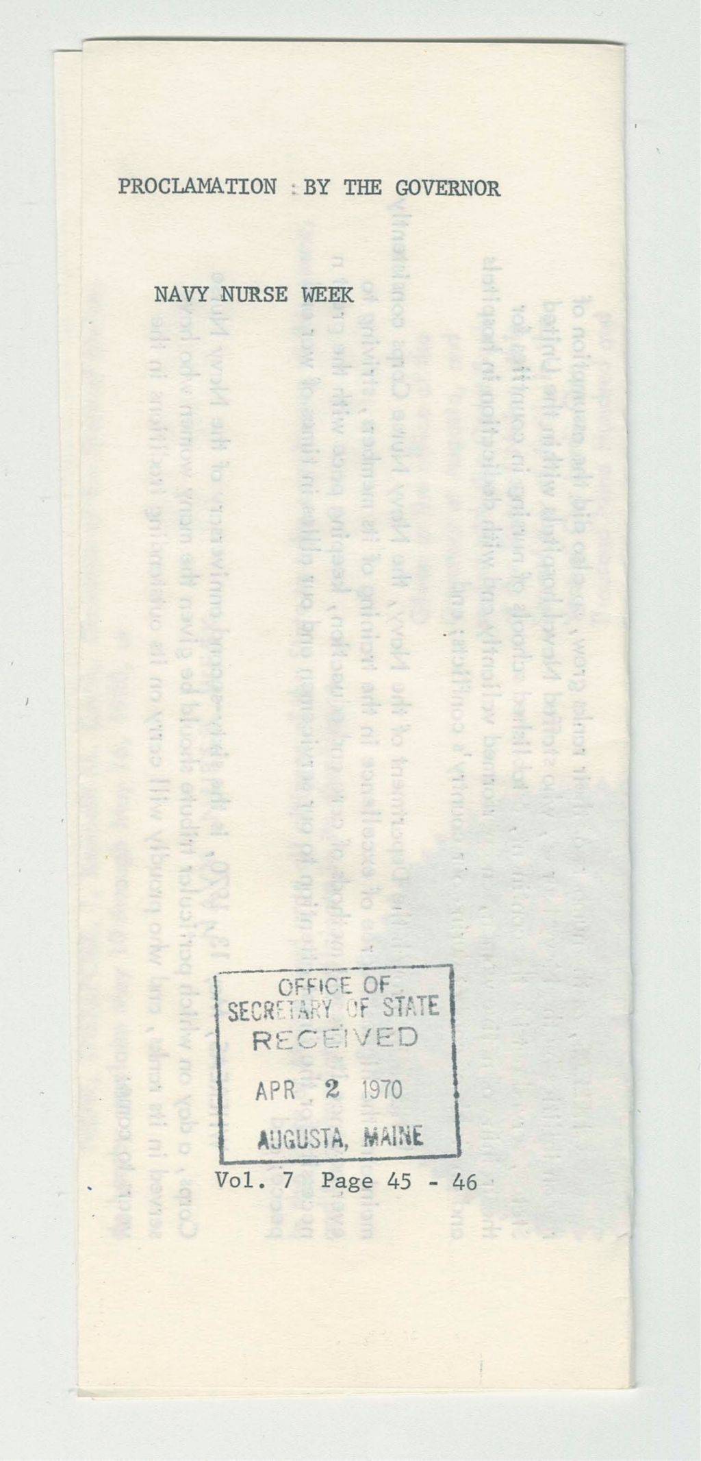 Miniature of Navy Nurse Week