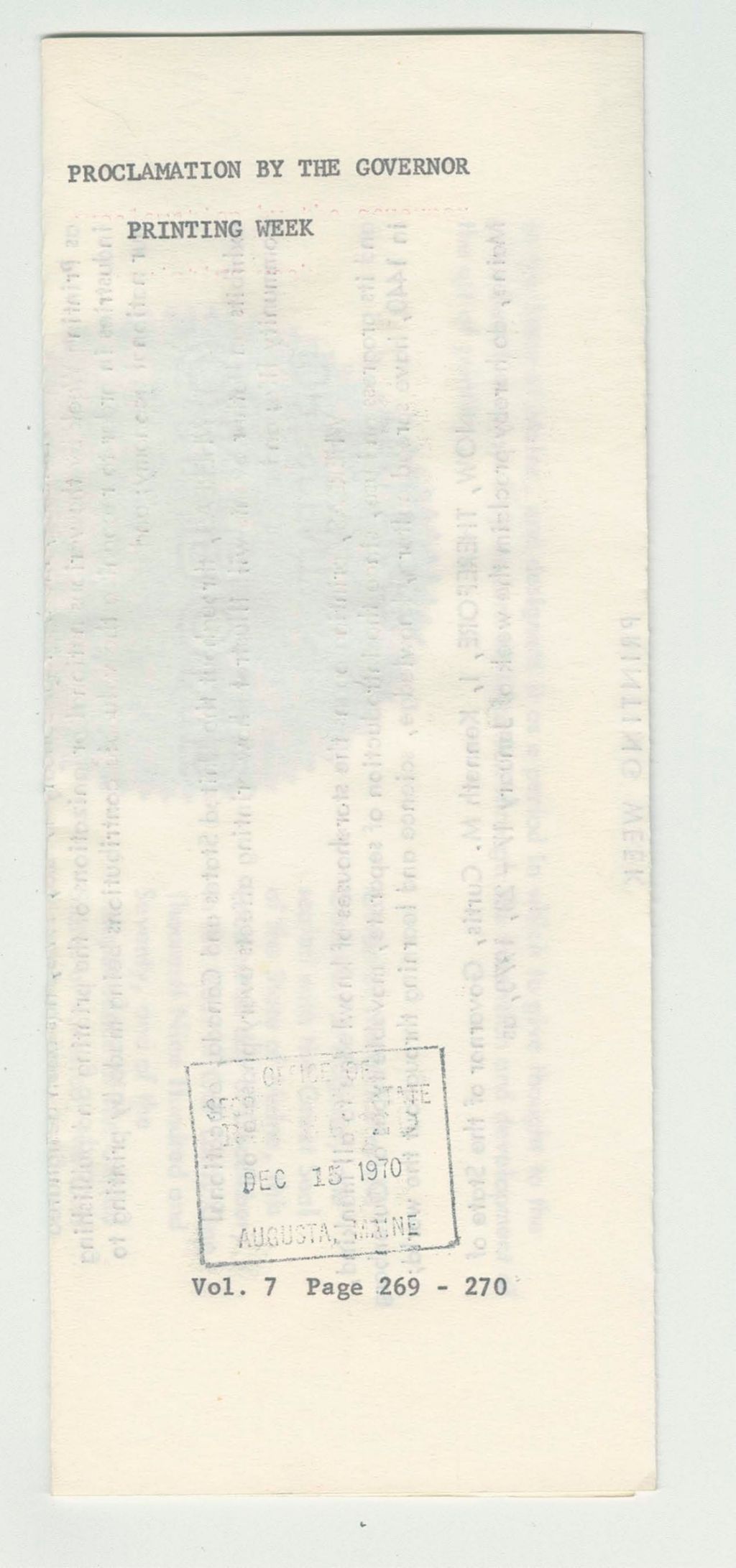 Miniature of Printing Week
