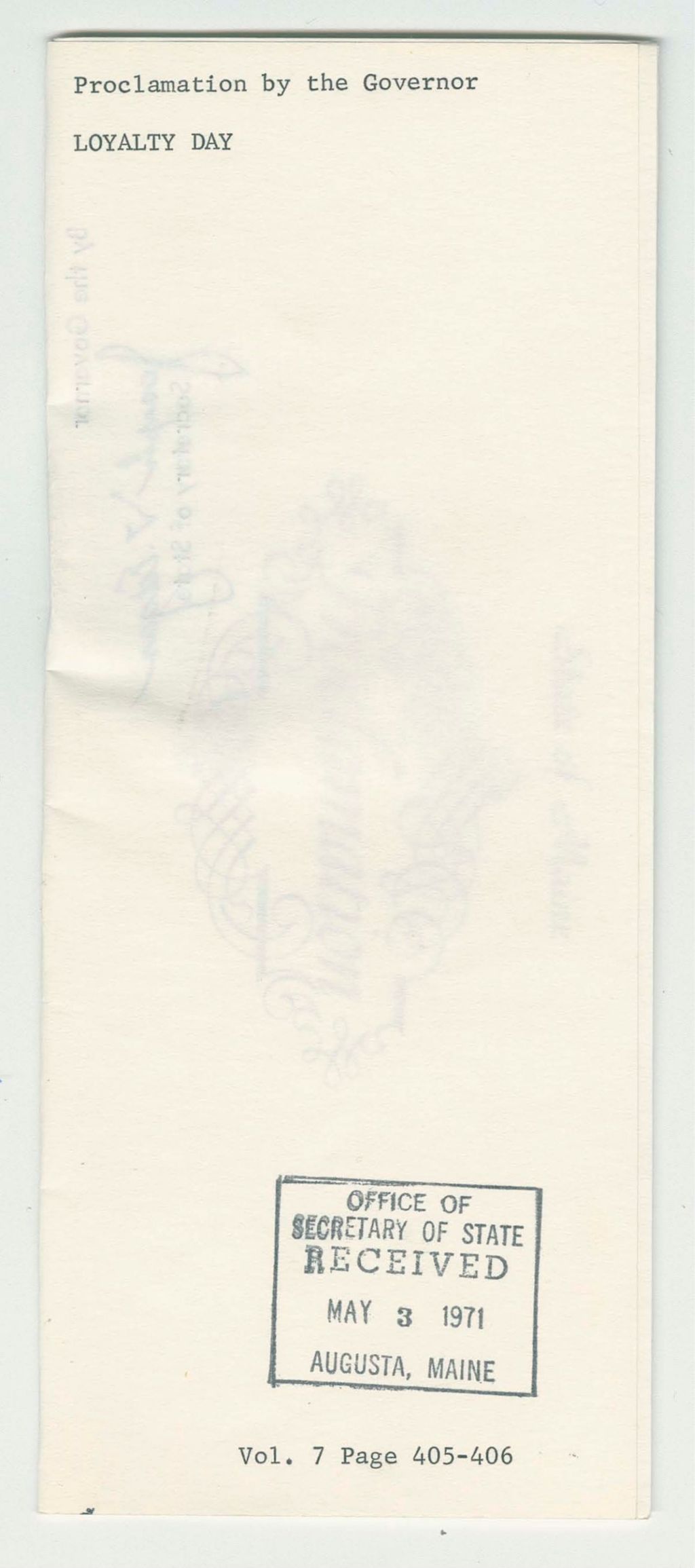 Miniature of Loyalty Day
