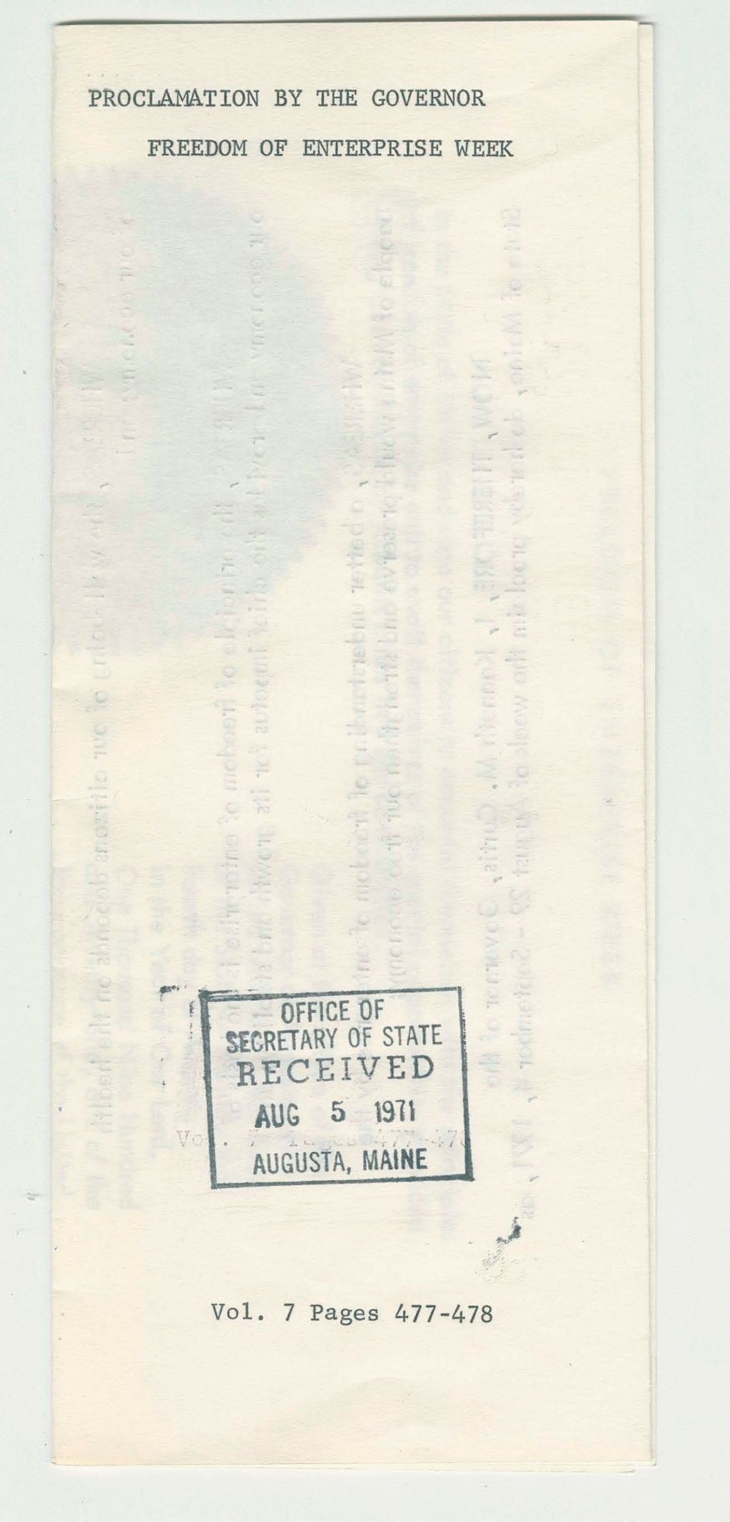 Miniature of Freedom of Enterprise Week