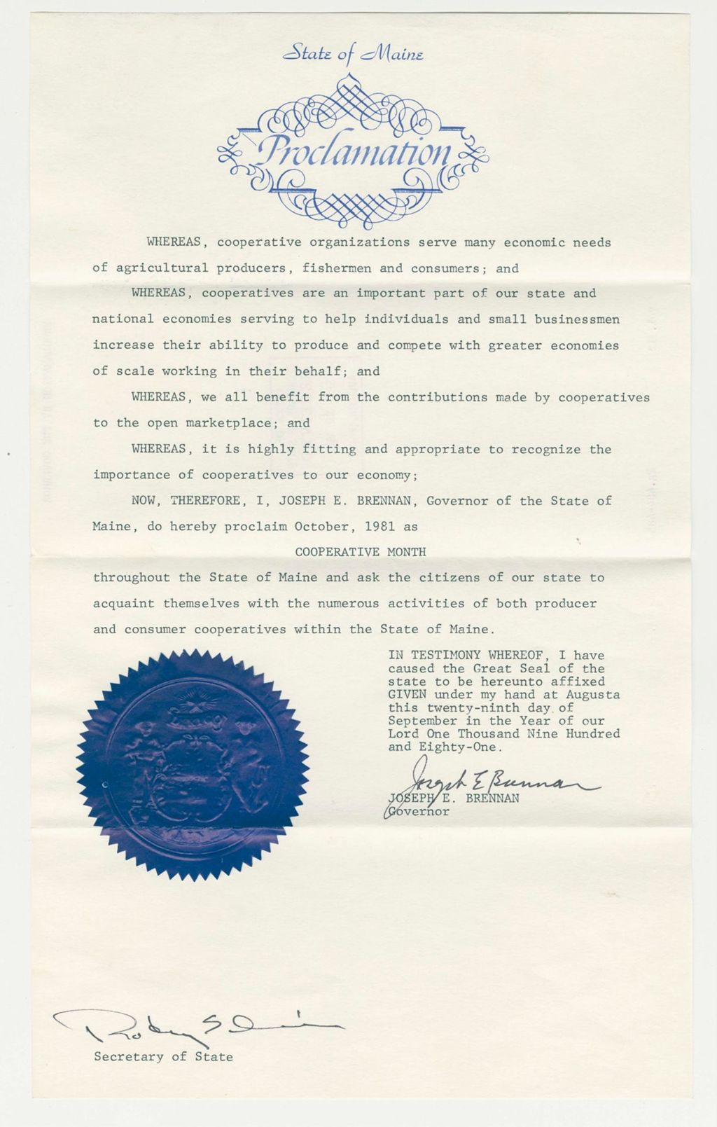 Miniature of Cooperative Month