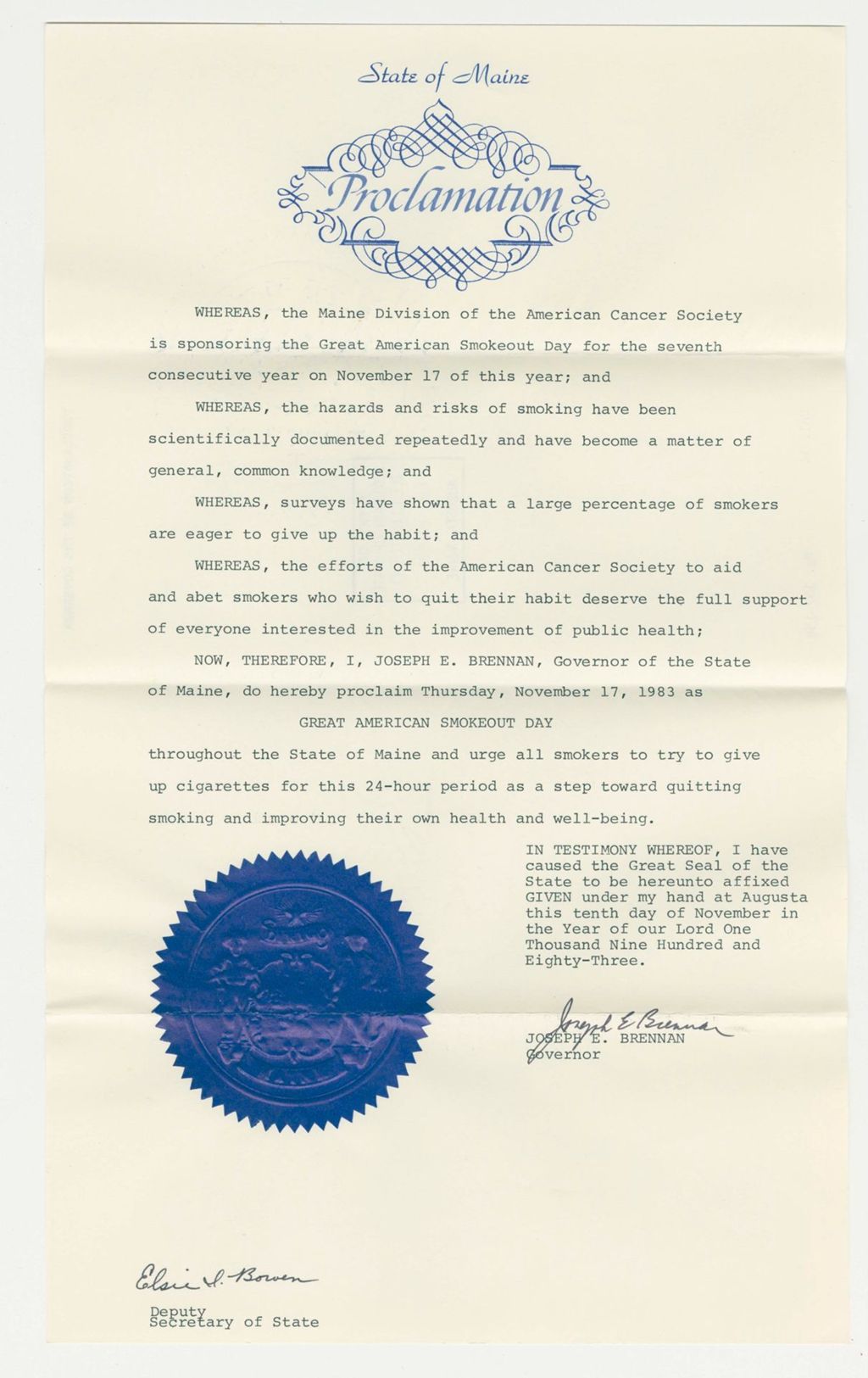 Miniature of Great American Smokeout Day
