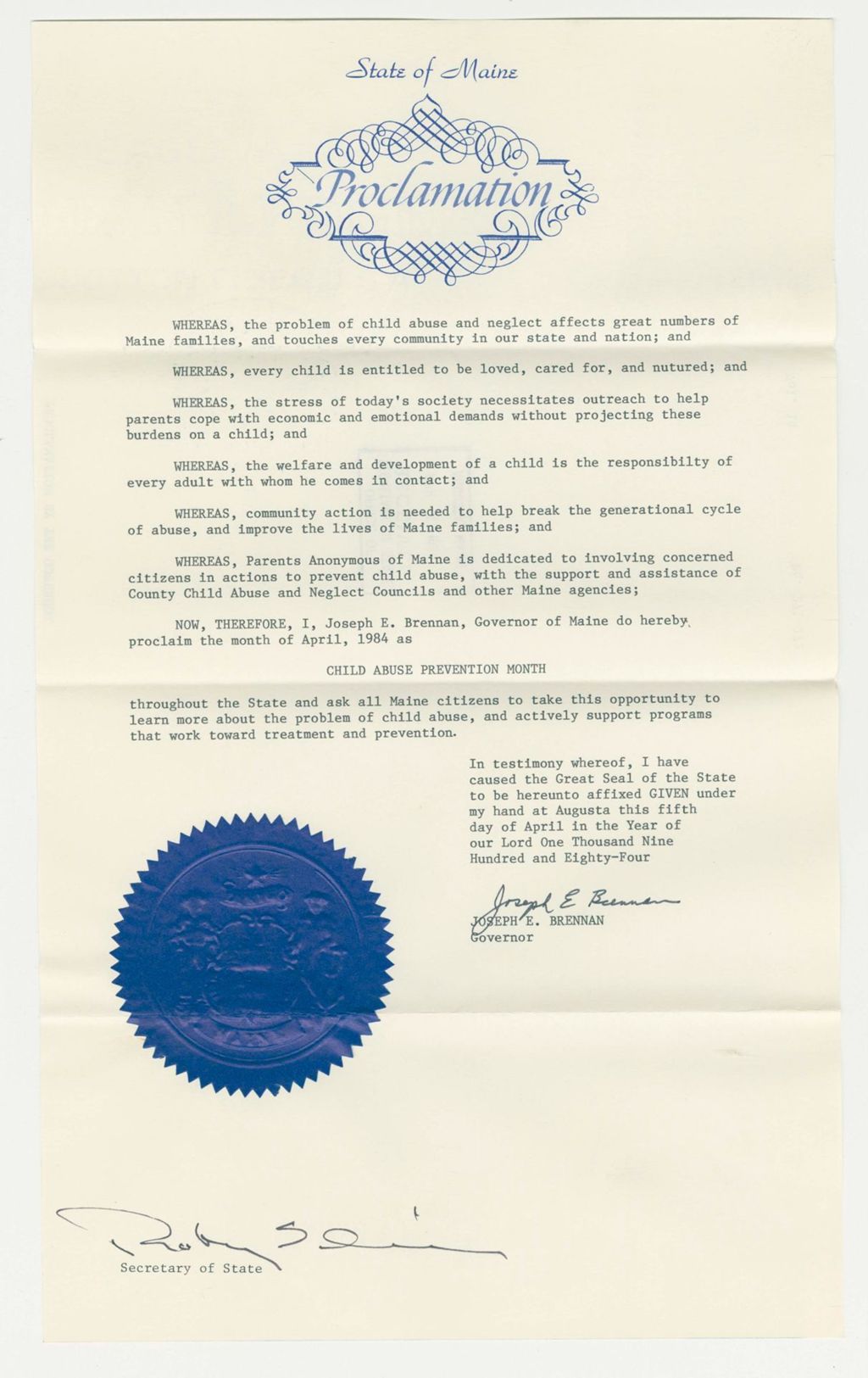 Miniature of Child Abuse Prevention Month