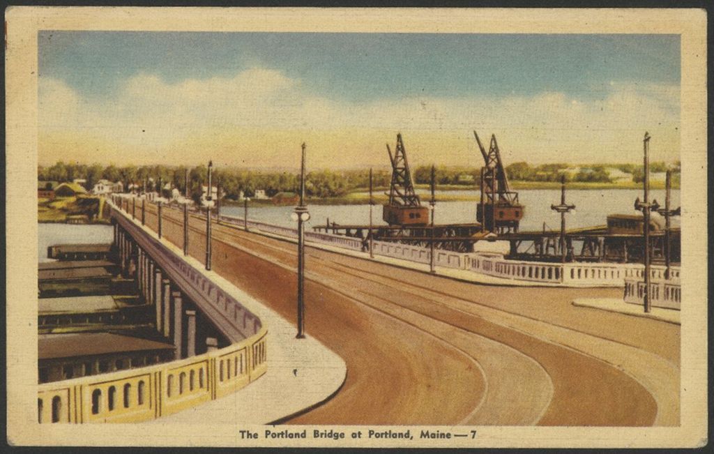 Miniature of The Portland Bridge at Portland, ME