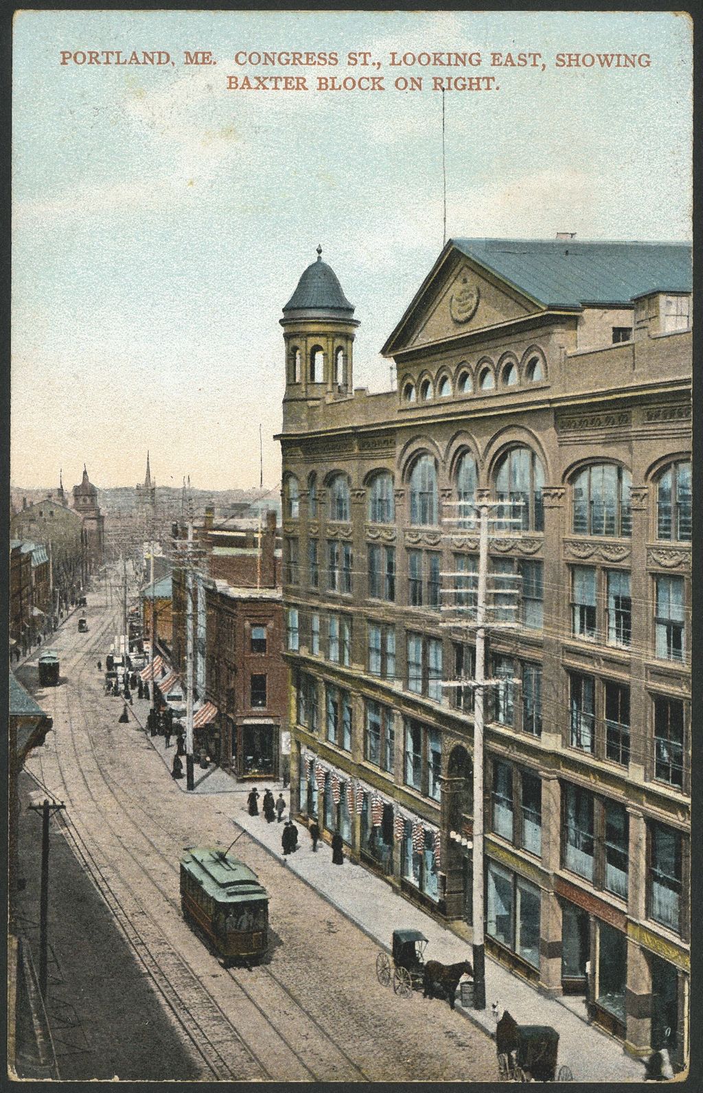 Miniature of Congress Street, Looking East, Portland, ME