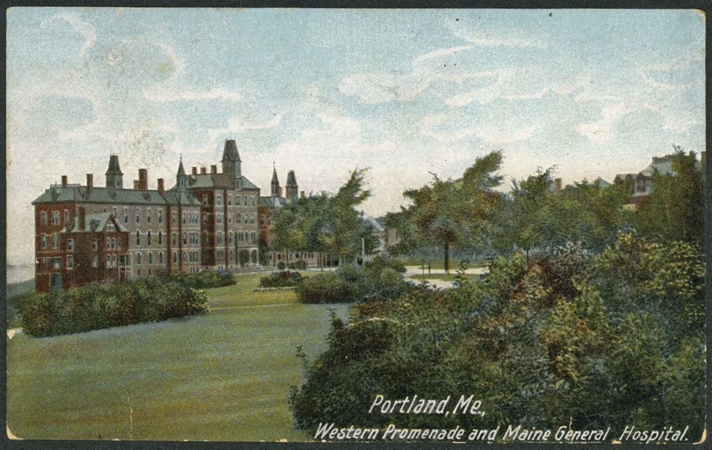 Miniature of Western Promenade and Maine General Hospital, Portland, ME