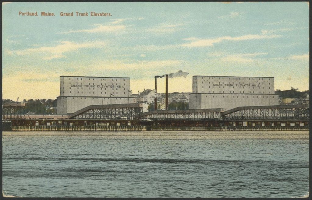 Miniature of Grand Trunk Elevators, Portland, ME