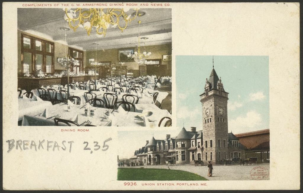 Miniature of Union Station and Dining Room, Portland, ME