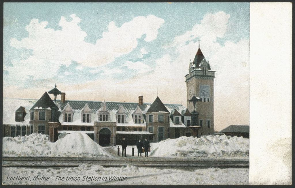 Miniature of Union Station in Winter, Portland, ME