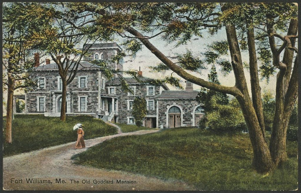 Miniature of The Old Goddard Mansion, Cape Elizabeth, ME
