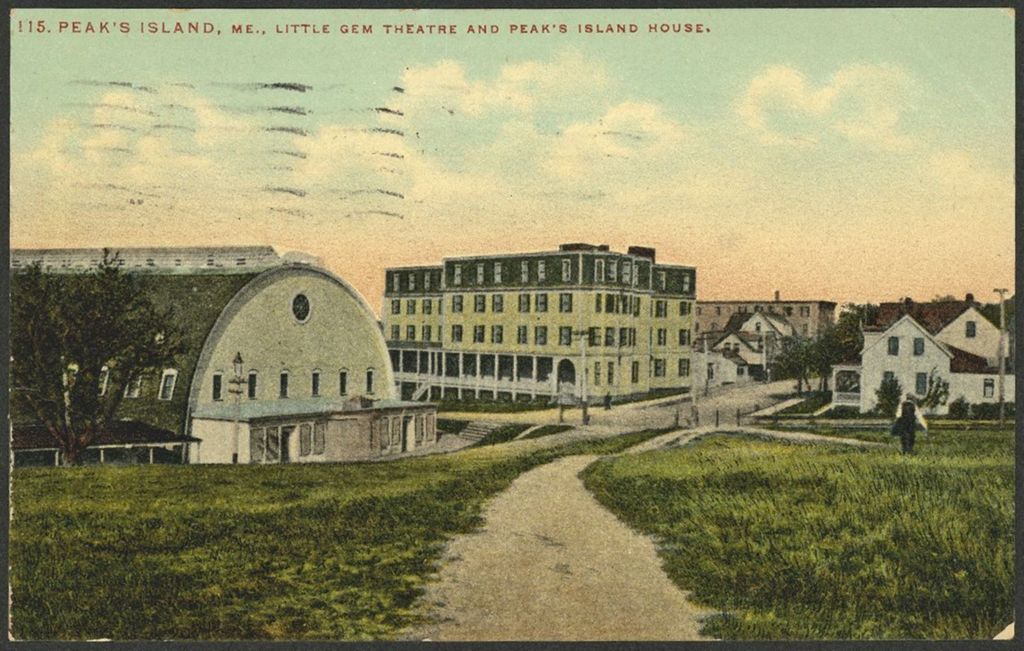 Miniature of Little Gem Theatre and Peak's Island House, Portland, ME