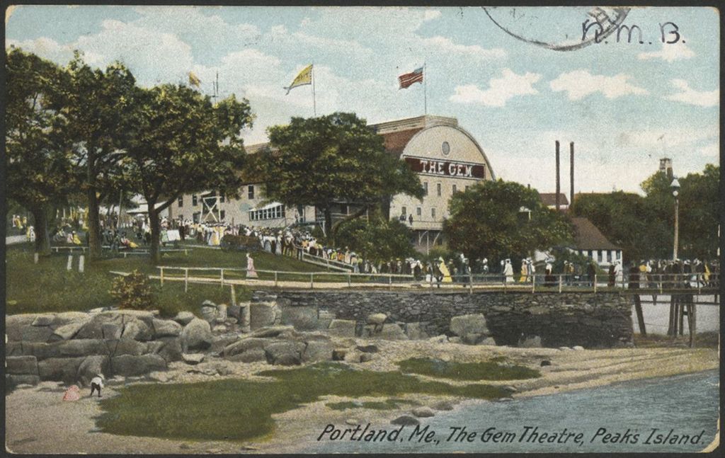 Miniature of The Gem Theatre, Peaks Island, Portland, ME