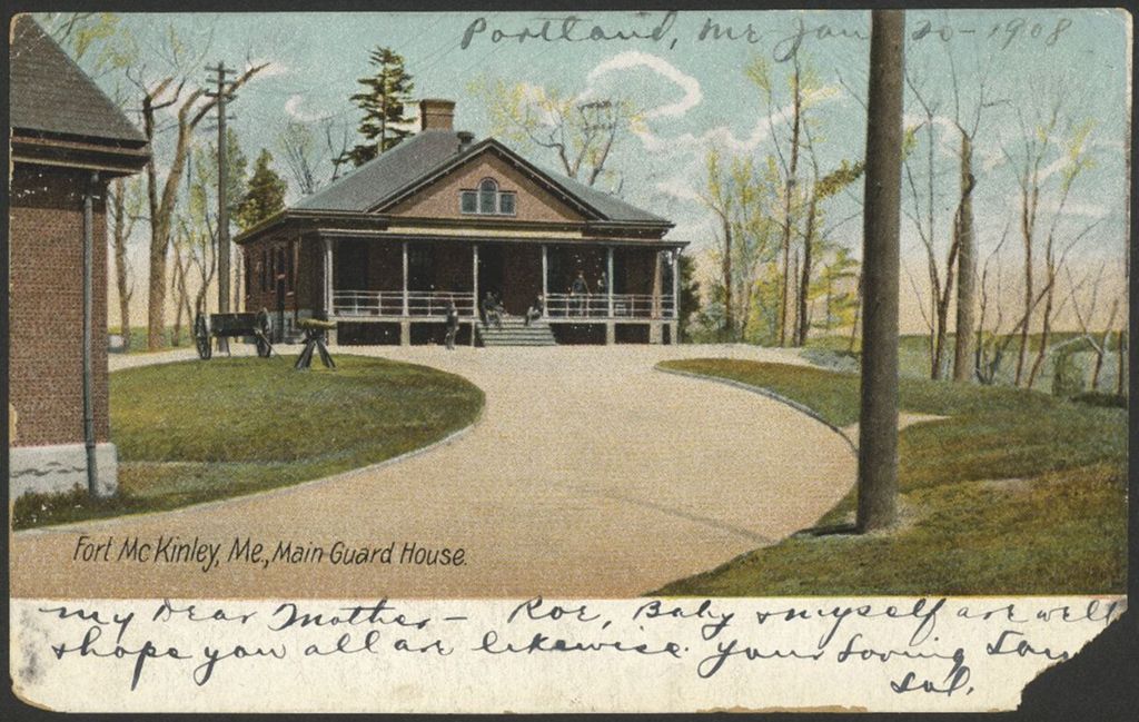 Miniature of Main Guard House, Fort McKinley, Portland, ME