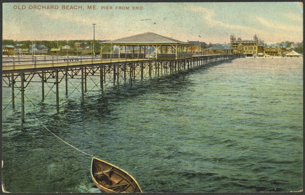 Miniature of Pier from End, Old Orchard Beach, ME