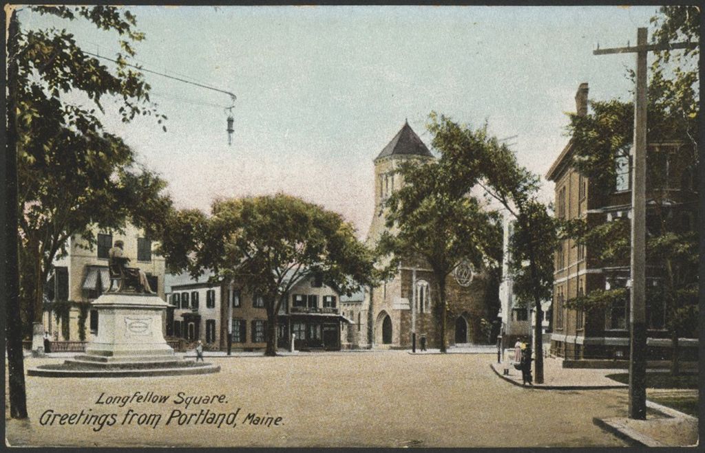 Miniature of Longfellow Square, Greetings from Portland, Maine