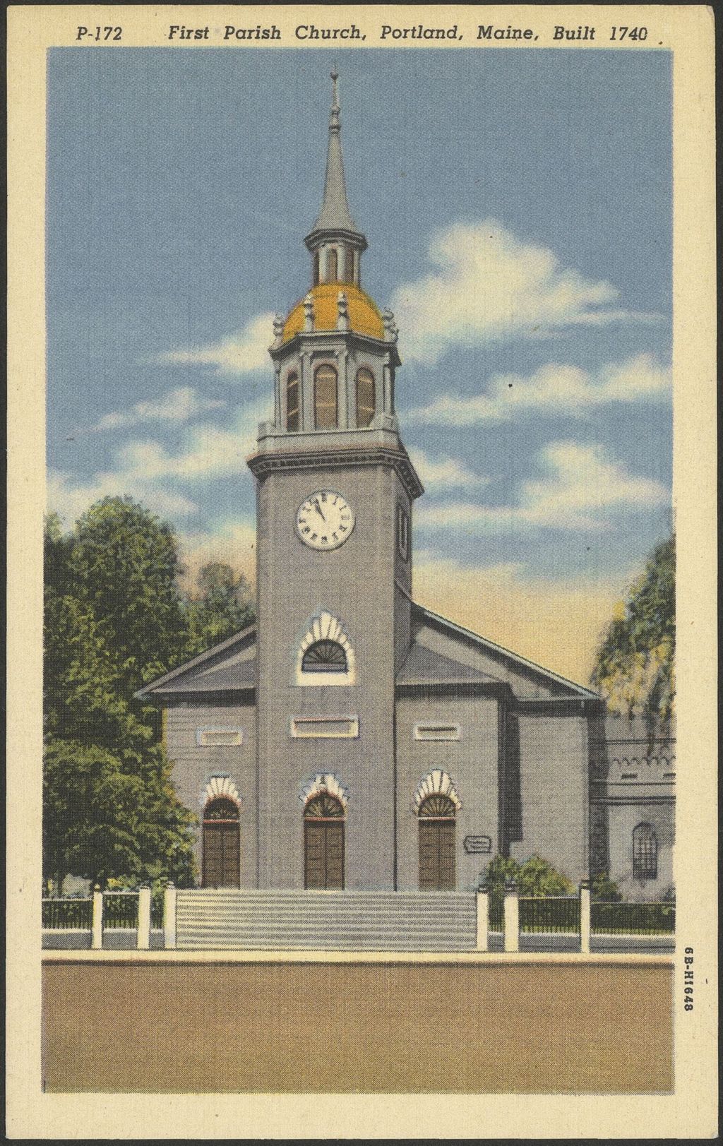 Miniature of First Parish Church, Portland, ME