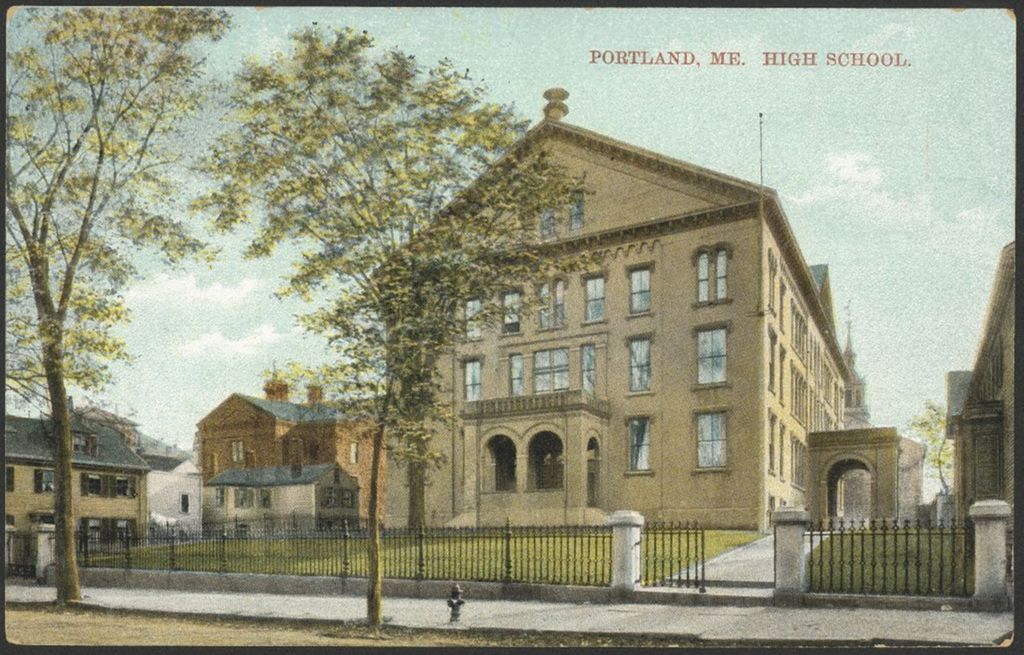 Miniature of High School, Portland, ME