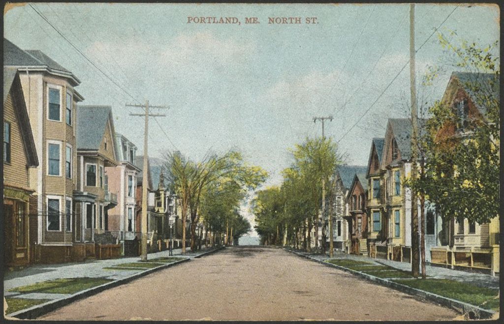 Miniature of North Street, Portland, ME