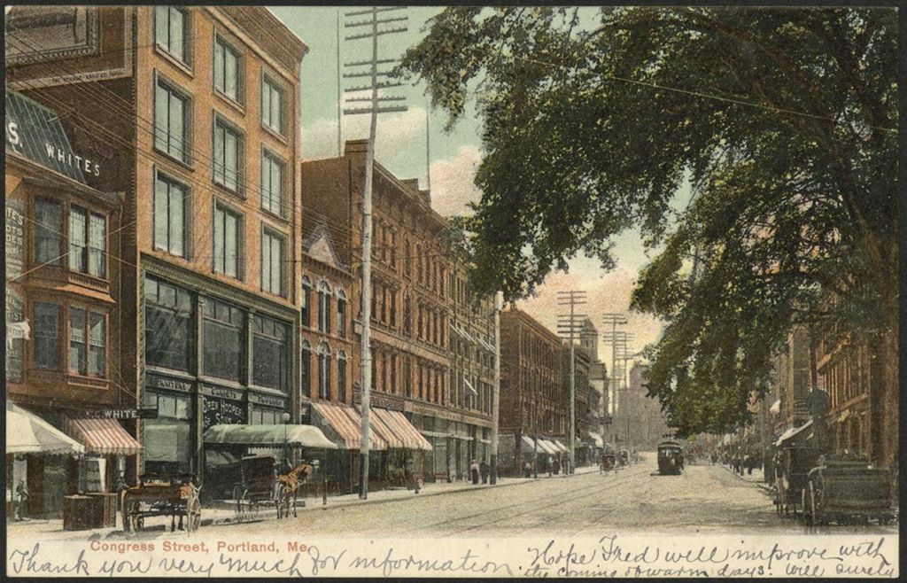 Miniature of Congress Street, Portland, ME