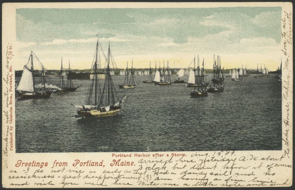Miniature of Portland Harbor After a Storm, Portland, ME