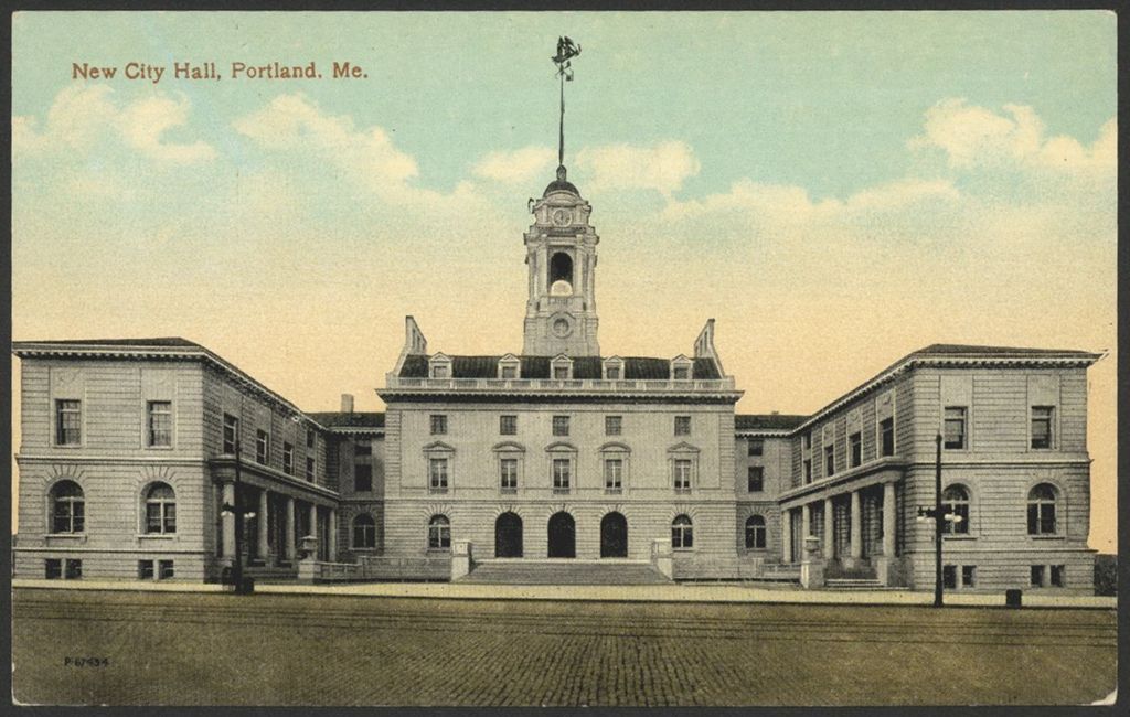Miniature of New City Hall, Portland, ME