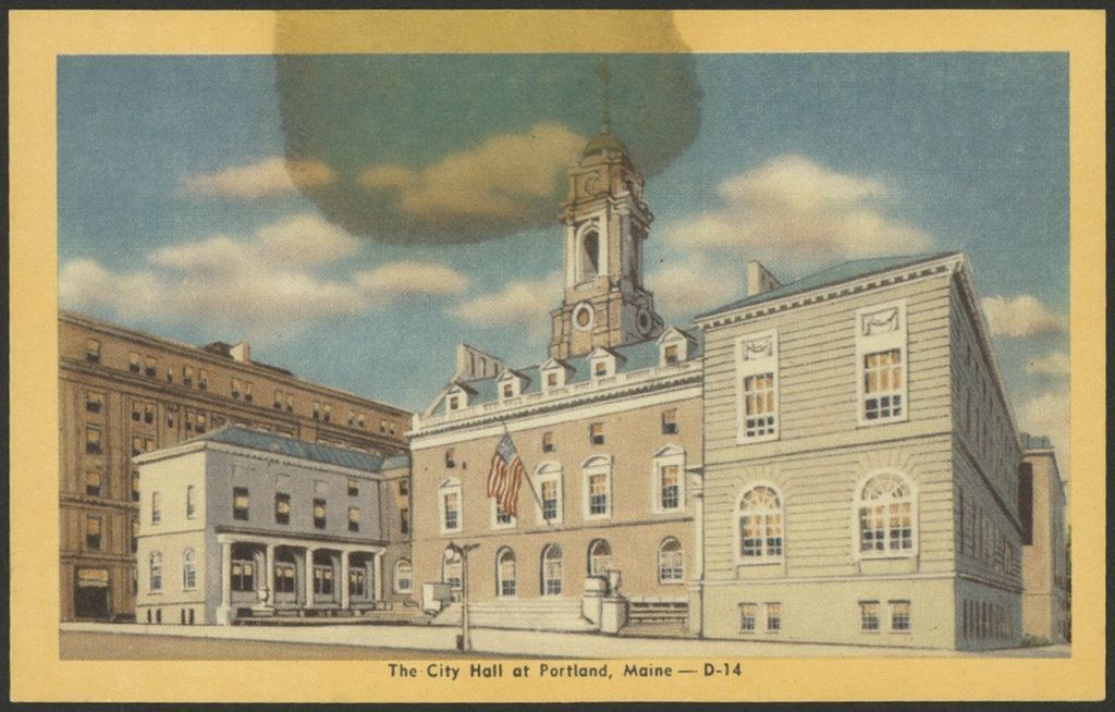 Miniature of City Hall, Portland, ME