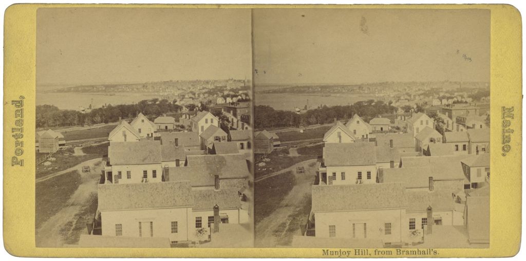 Miniature of Munjoy Hill from Bramhall's, Portland, ME
