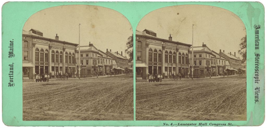 Miniature of Lancaster Hall, Portland, ME