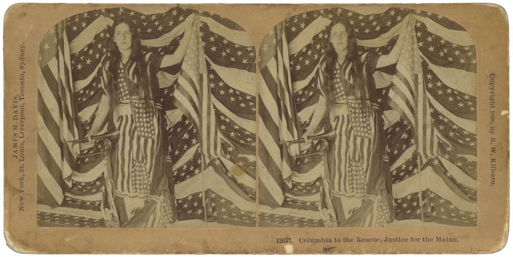 Miniature of Columbia to the Rescue, Justice for the Maine.