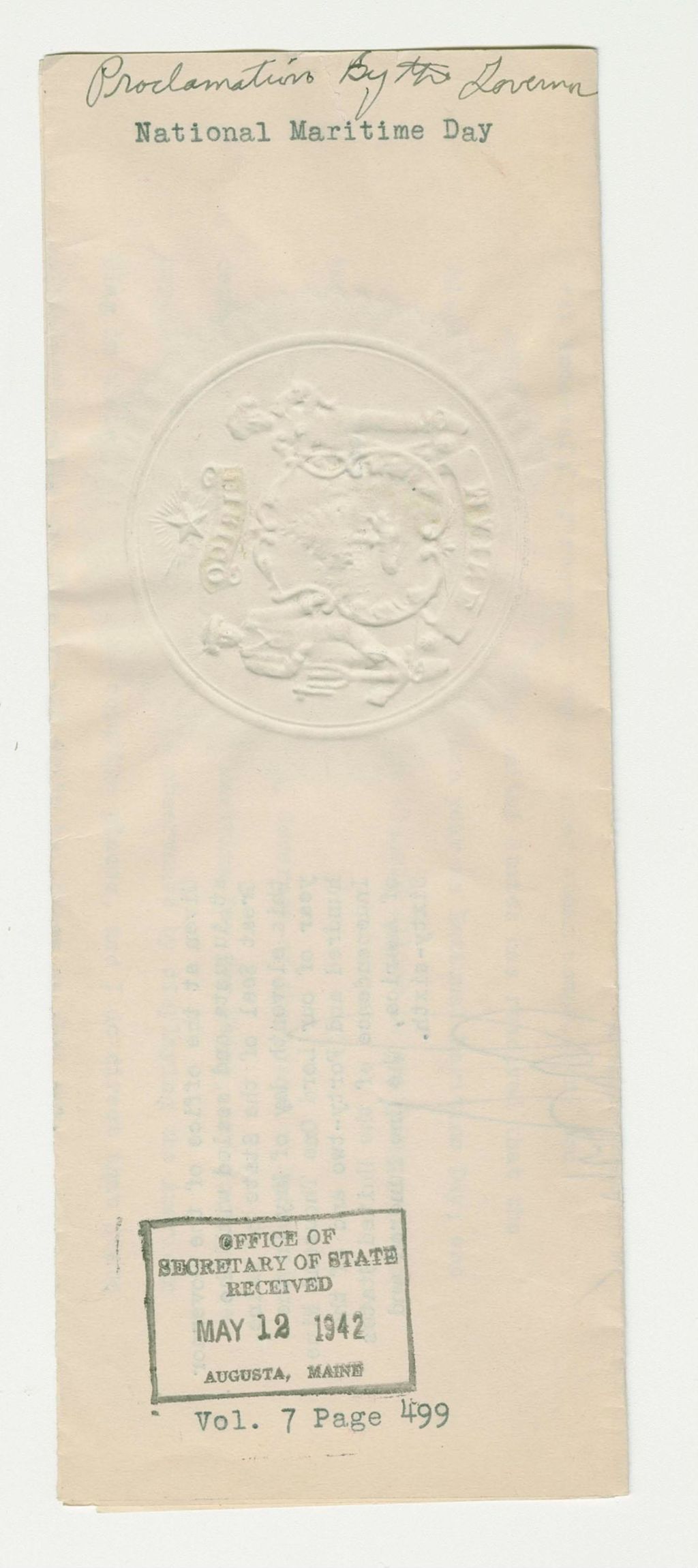 Miniature of National Maritime Day