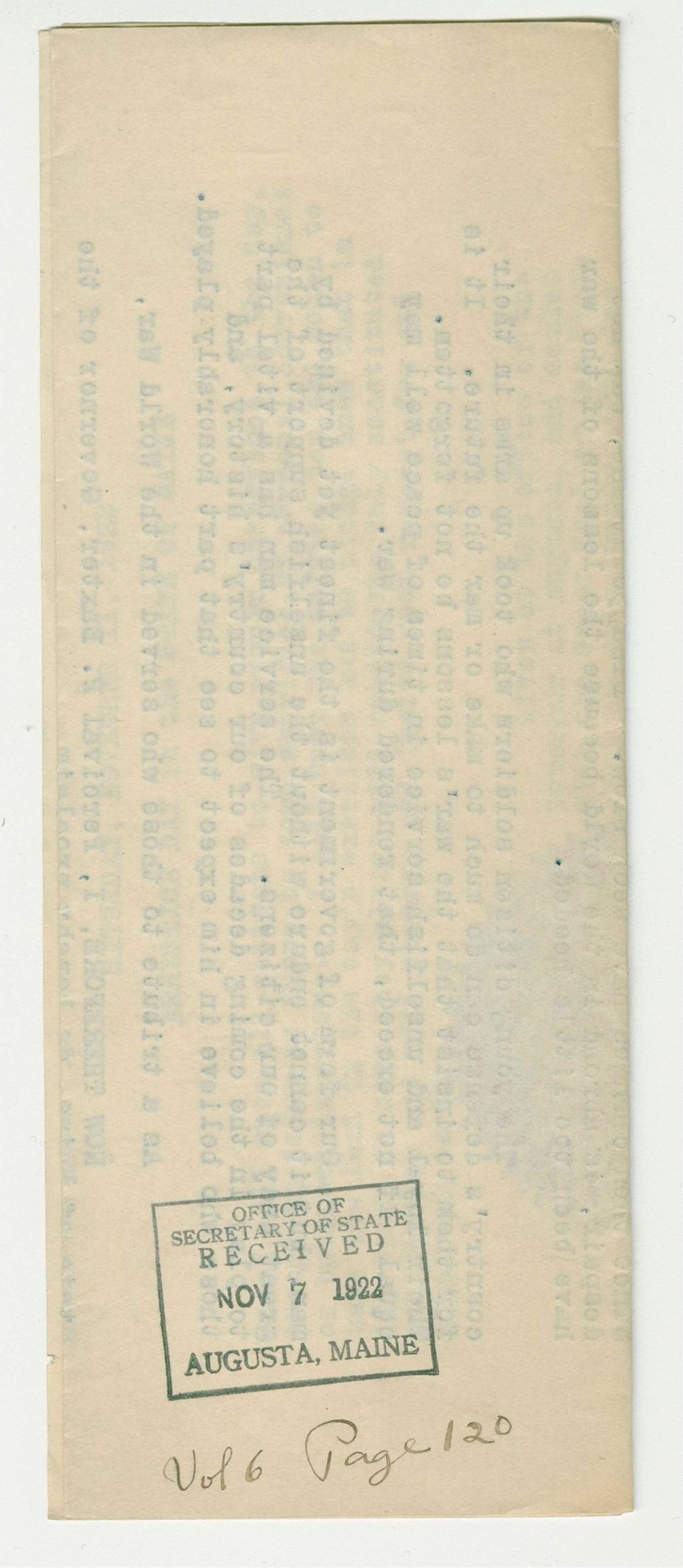 Miniature of Armistice Day Proclamation