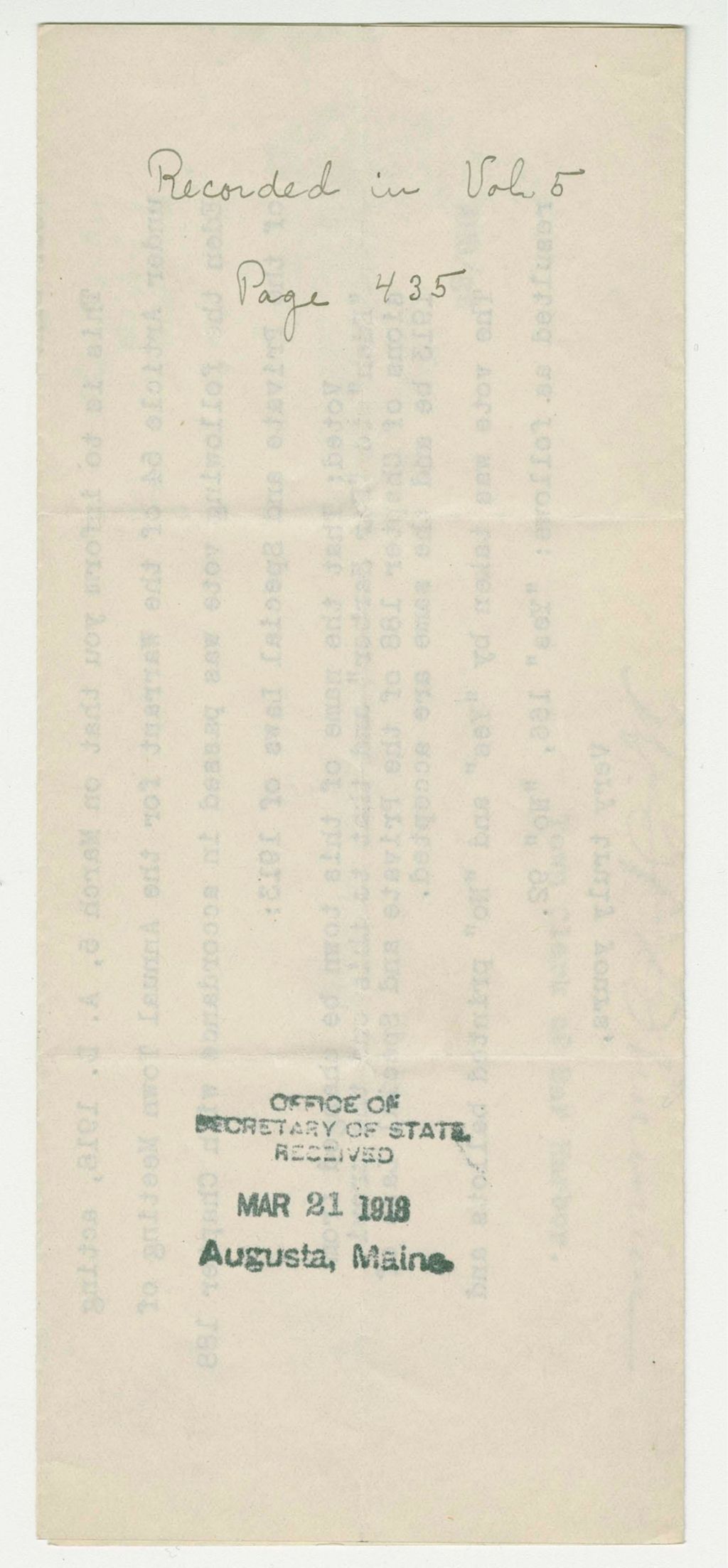 Miniature of Results on Vote for Bar Harbor name change