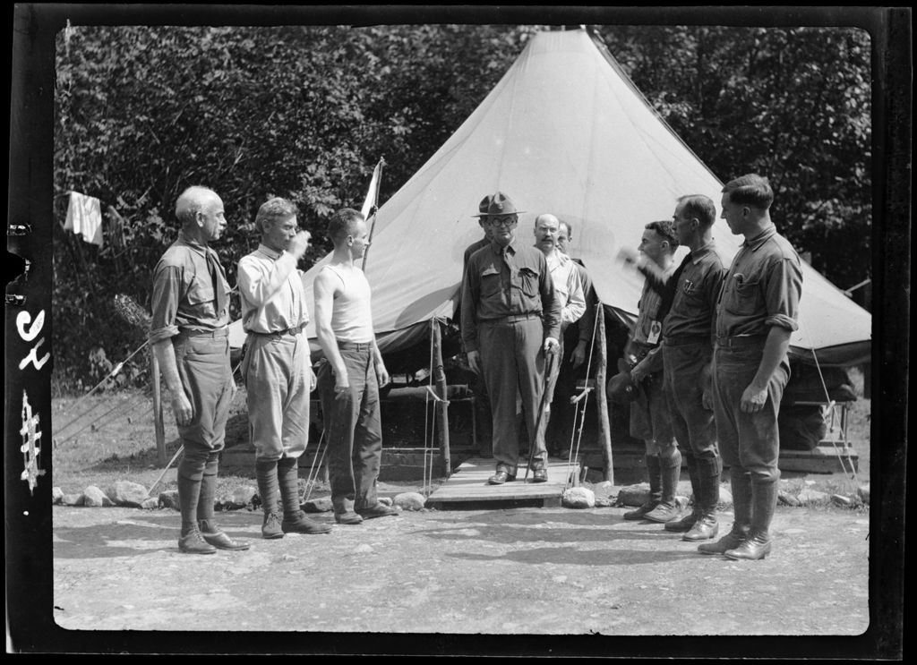 Miniature of Genre- Bear Mountain Camp With Scout Leaders