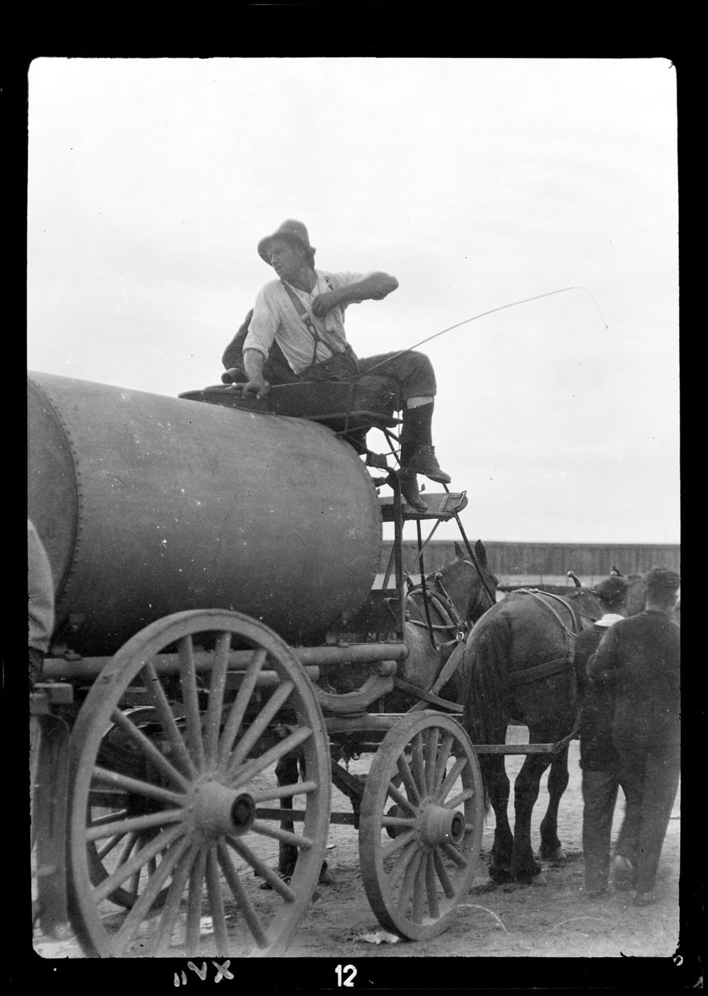 Miniature of Genre- Shot Of Cornish Water Wagon
