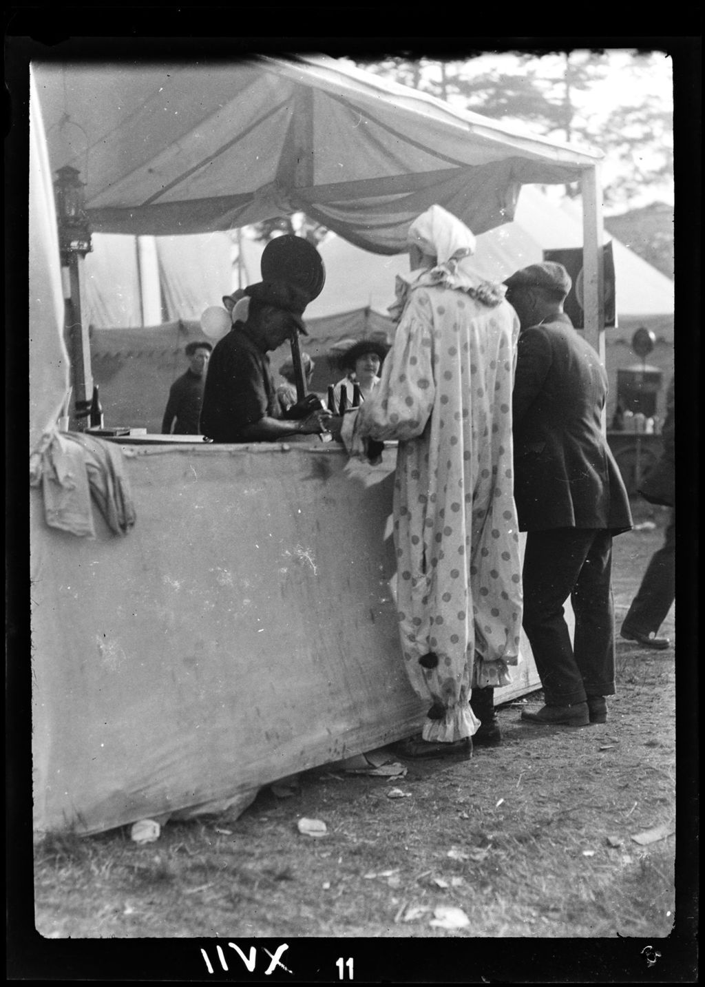 Miniature of Genres- Clown Stand At Concession At Carnival