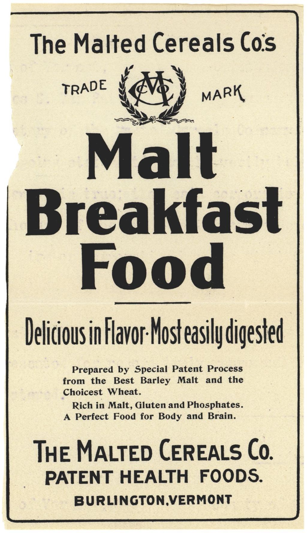 Miniature of Malted Breakfast Food