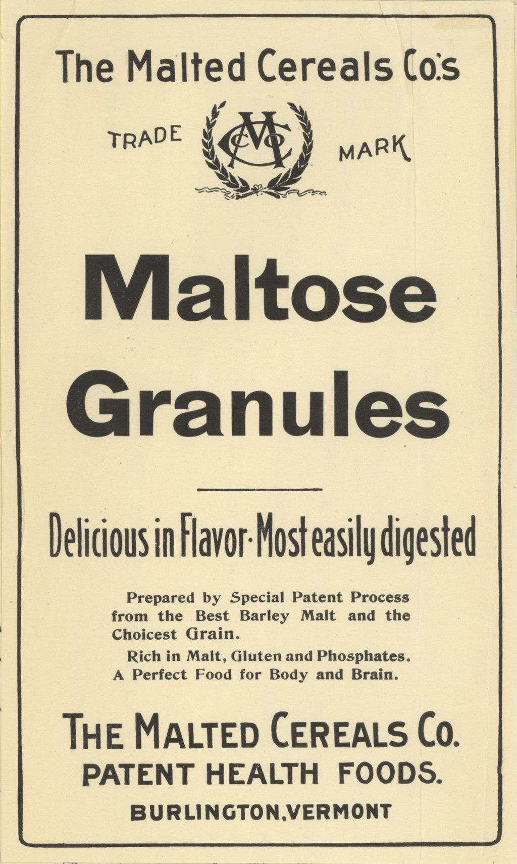 Miniature of Maltose Granules