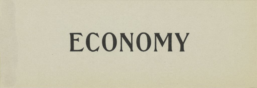 Miniature of Economy