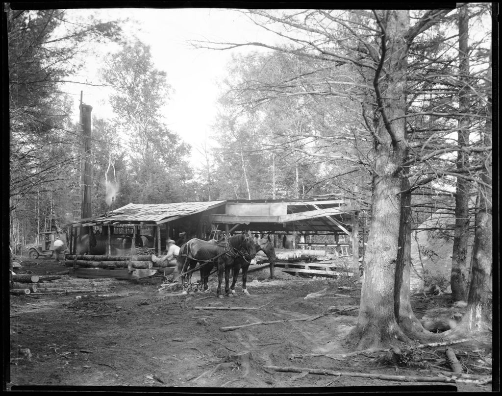 Miniature of Small Sawmill In Operation In (Hiram?)