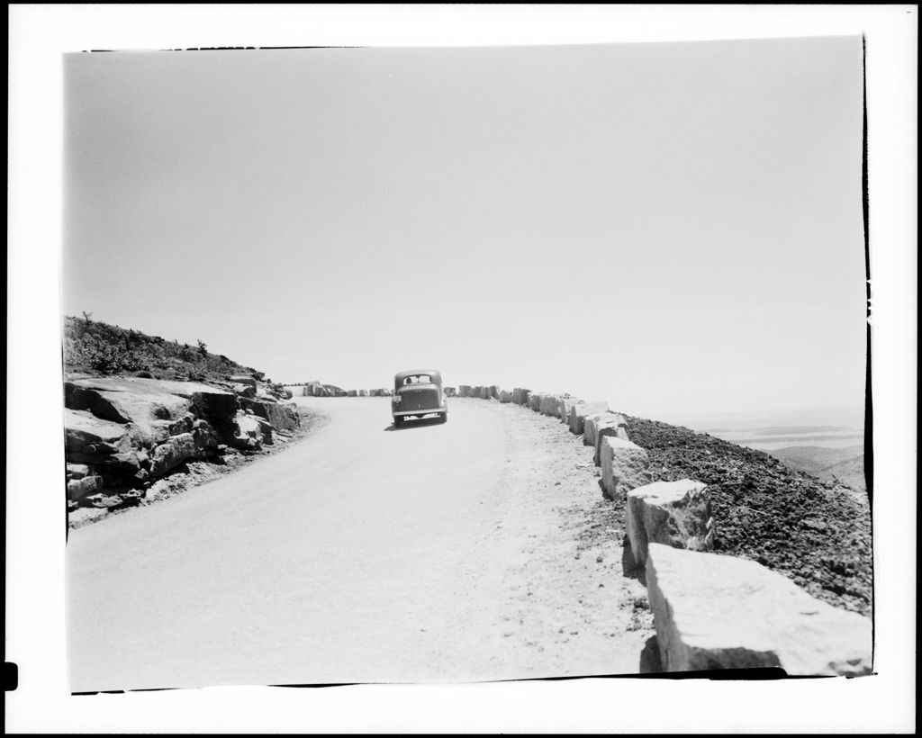 Miniature of Road Up Cadillac Mountain On Mount Desert Island