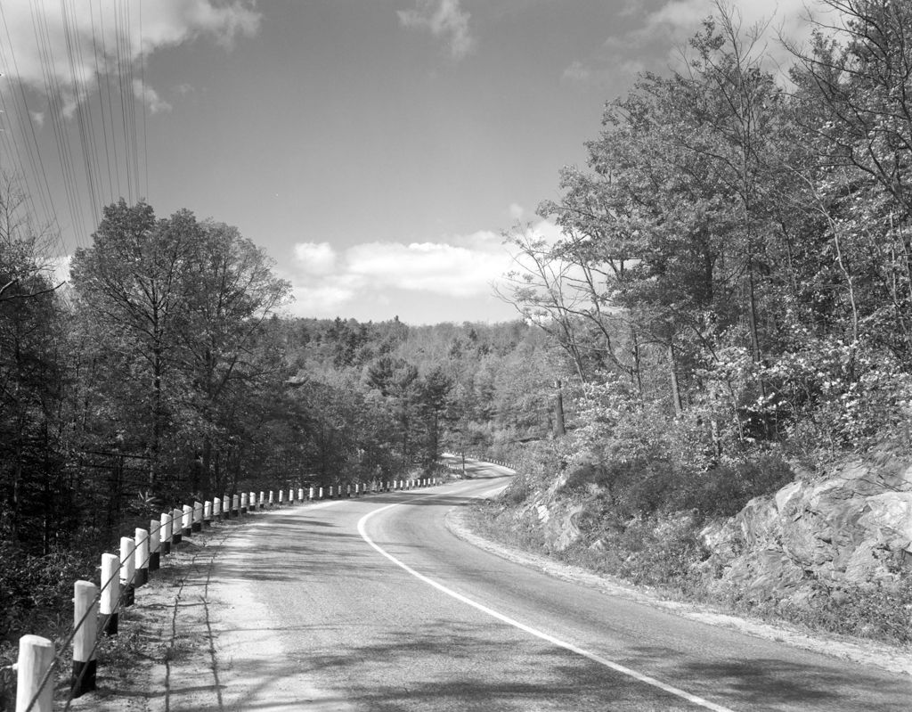 Miniature of Casco Road Winding Through Woods